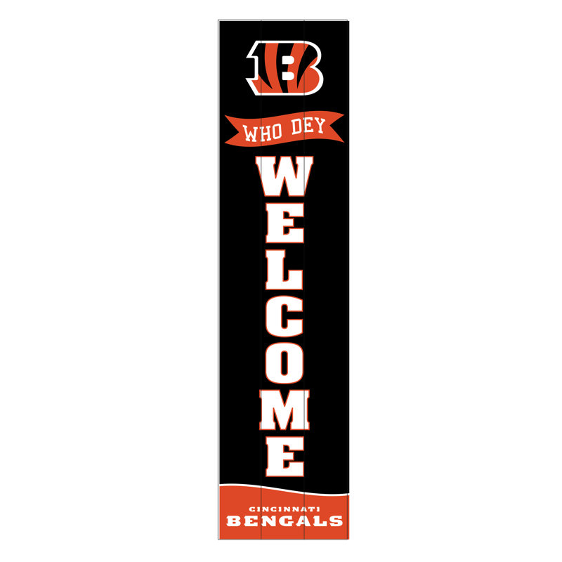 Enseigne murale 47 po NFL, NFL Cincinnati Bengals