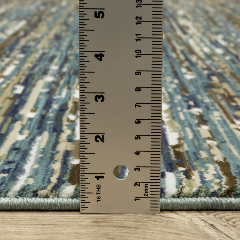 Striped Indoor Rug, Runner 2'3" x 7'6"