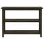 Console Deep Merlot avec 2 tablettes