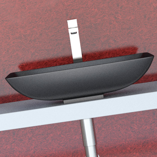 Vetro Freddo 20.5'' L Bathroom Sink
