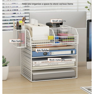 Rangement de bureau en métal Razije