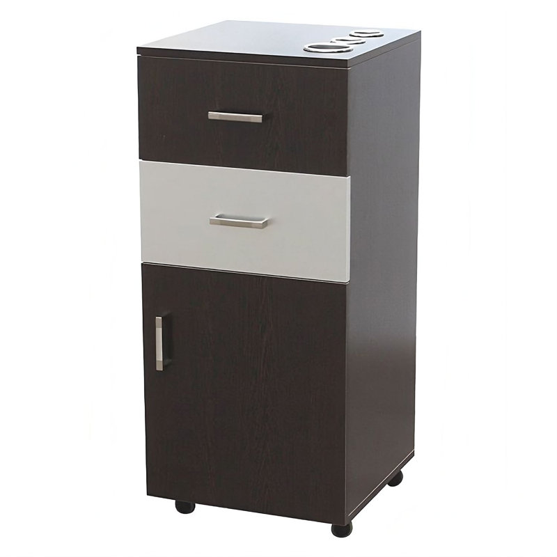 Vanity, Brown/White