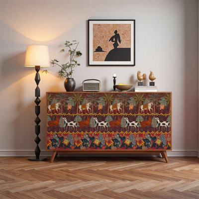 Nouveau buffet en bois artistique chinois