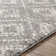 Tapis taupe patiné d'inspiration mondiale Wysocki