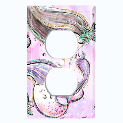 Plaque murale 1 sortie