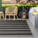 Hawkes Striped Beige/Gray Indoor/Outdoor Rug