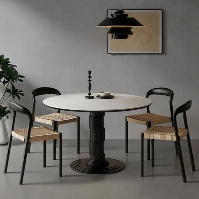 Petite table et chaise de style explosion