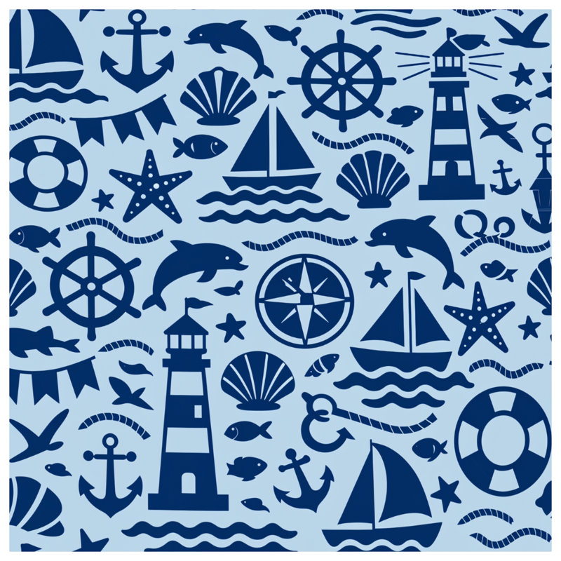 Coussins décoratifs Nautical Elements, 26 x 26 inches