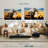 African Sunset Giraffes-107946374