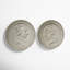 2 Piece Round Traditional Profile Wall Decor Set