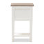 Table de chevet 2 tiroirs Bitsy
