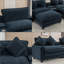 Modular Sectional Sofa With 2 Ottomans, USB Ports, Cup Holders & Hidden Storage – Chenille Upholstered L-Shaped Couch-1967345624