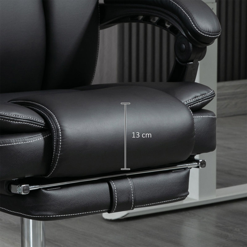 Fauteuil de bureau Vinsetto, Noir