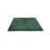Handmade Cozy rug in dark green