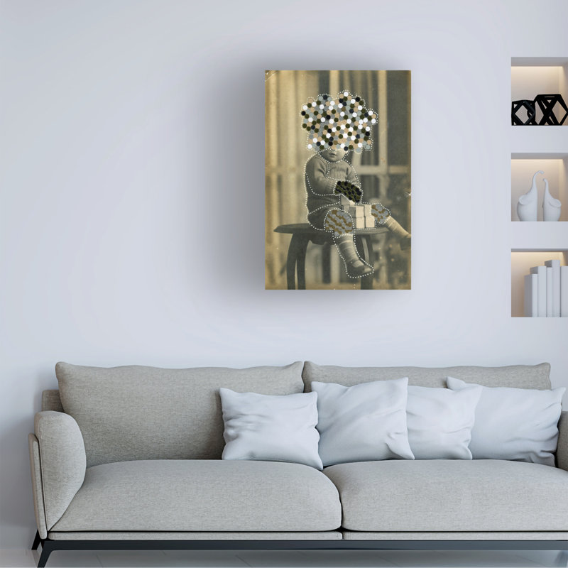 Art sur toile, «ologic bol »Naomi Vona, H 32 po x l 22 po
