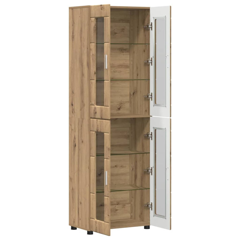 Tamoor Highboard Accent Chest, Artisan Oak