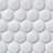 Silica White Glossy Penny Round 12 in. x 13 in. Porcelain Mosaic Floor and Wall Tile-1881274891