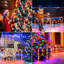 Décorations de Noël pour l'extérieur, 10 modes et 144 lumières à DEL lumineuses décoratives de jardin pour l'extérieur