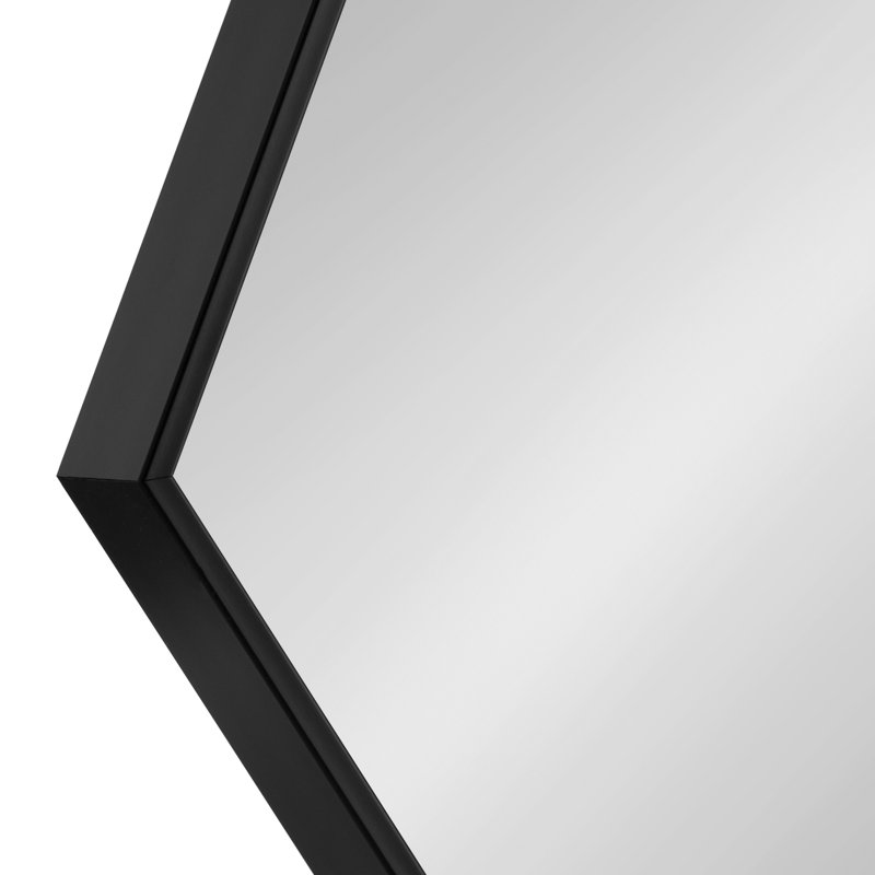 Quinonez Wall Mirror, Black
