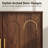 4 - Door Sideboard Buffet Cabinet With Adjustable Shelves & Arched Doors,  65'' Minimalist Credenza For Living Room Kitchen Dining Room-1110606890