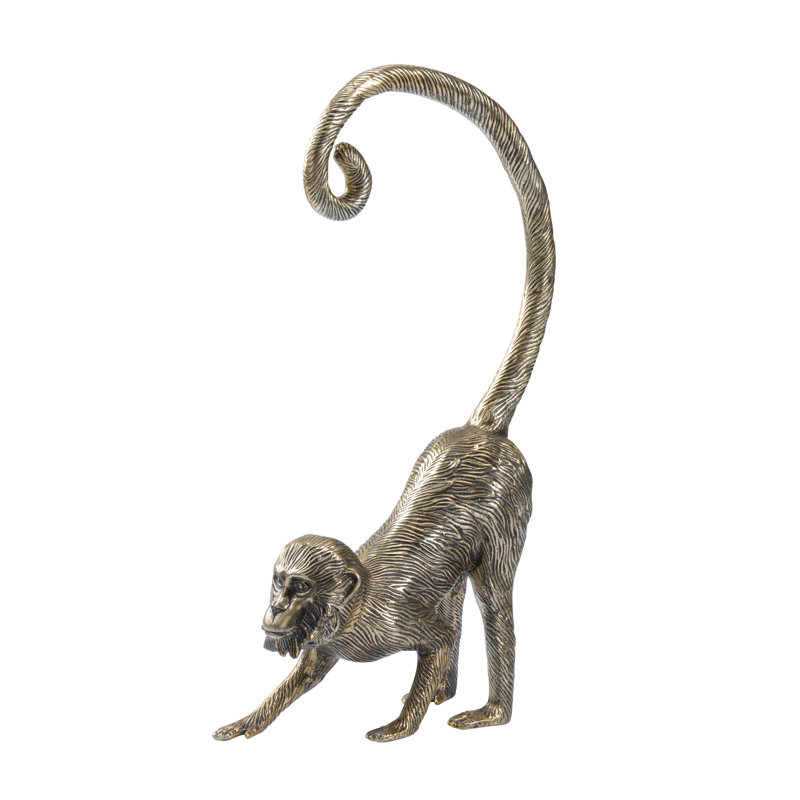 Statue de singe debout