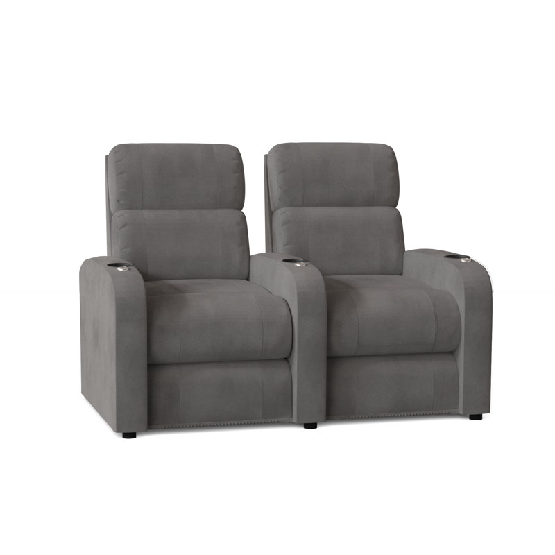 Fauteuil de cinéma (rangée de 2), Ombre Smartsuede, Électrique