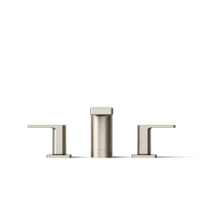 Parallel Two-Handle Deck-Mount Bath Faucet