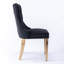 Chaise d'appoint rembourrée en velours Giambattista