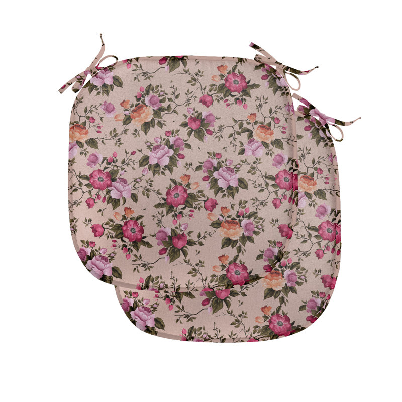 Coussin de siège Roses / Roses