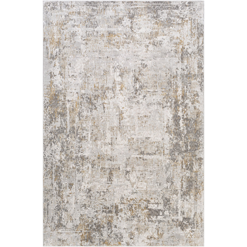 Averett Abstract Indoor Rug, Rectangle 2'7" x 4'