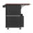 Farmhouse Kitchen Island Cart With Drop Leaf-669282991