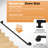 4' Black Iron Wall Handrail-123106860