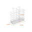 S-Shaped Dual-Layer Dish Drainer