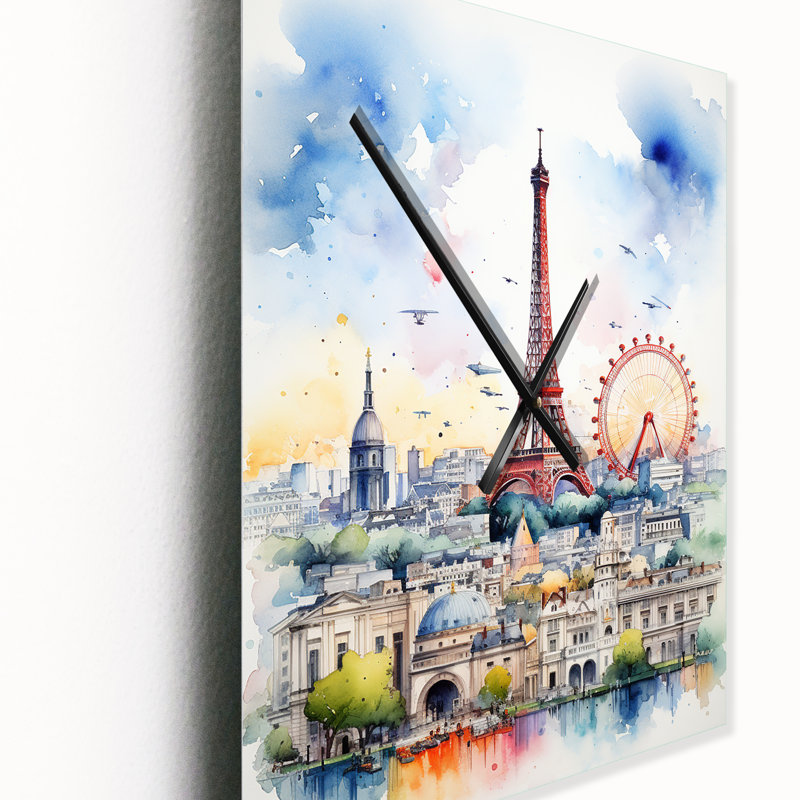 Horloge murale Charma - City Paris, Grand