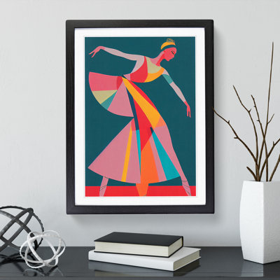 Pop Art Ballerina No.4 - Single Picture Frame Print