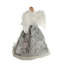 Décoration pour sommet de sapin 10 lumières anges avec plumes moelleuses-40153131-40153130