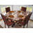 Canora Grey Deluxe Elastic Edged Flannel Backed Vinyl Fitted Table Cover - Medallion Pattern - Small Round - Fits Tables Up To 40" - 44" Diameter-1029730292