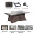 Wicker 6 - Person Patio Conversation Set with Cushions