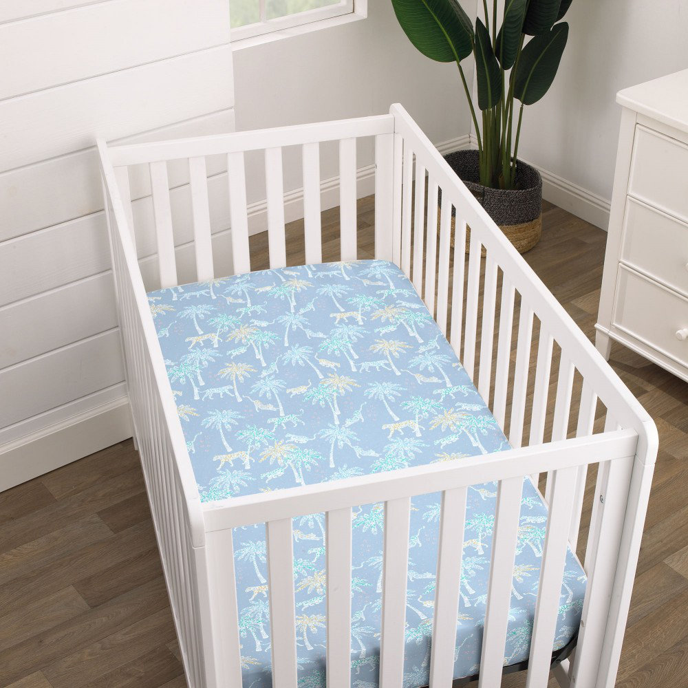 Fitted sheet hotsell for mini crib