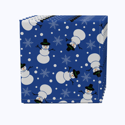Ella-Brooke 100% Cotton No Pattern Square Napkin