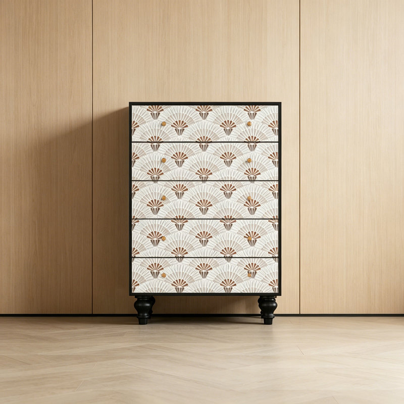 Armoire de rangement 5 tiroirs French Art