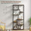 180cm H x 80cm W Metal Standard Bookcase