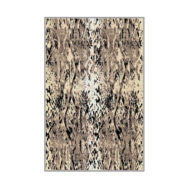 Premium Hall Carpet (3.3 x 6.6 ft), 100% Polyester, 0.4 in Pile Height | Antibacterial, Non-Slip PVC Dot Underside | Machine Washable, 3D Digital Printing | Ideal for Living Room, Bedroom, and Entryway Decor