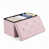 Tissu rose sélectionné