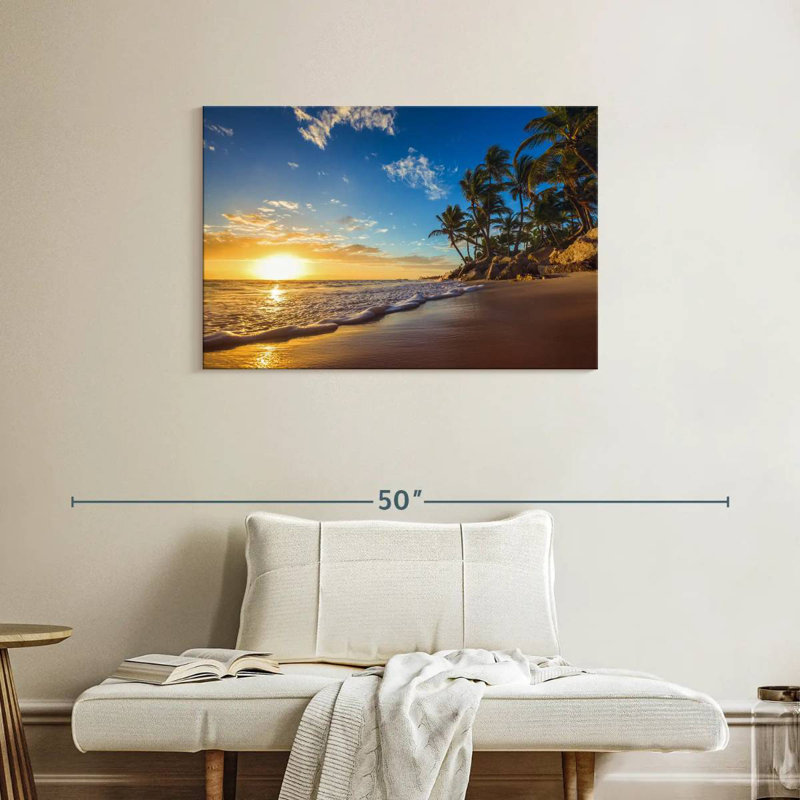 Rive sereine de Pointe Cana, H 24 po x l 36 po