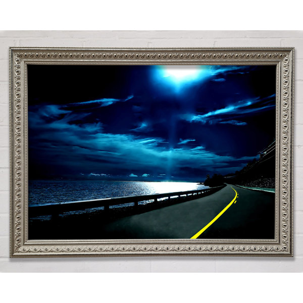 Ebern Designs Highway Nights - Single Picture Frame Print | Wayfair.co.uk