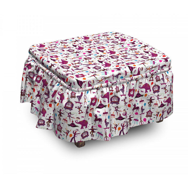 Housse pour repose-pieds characters