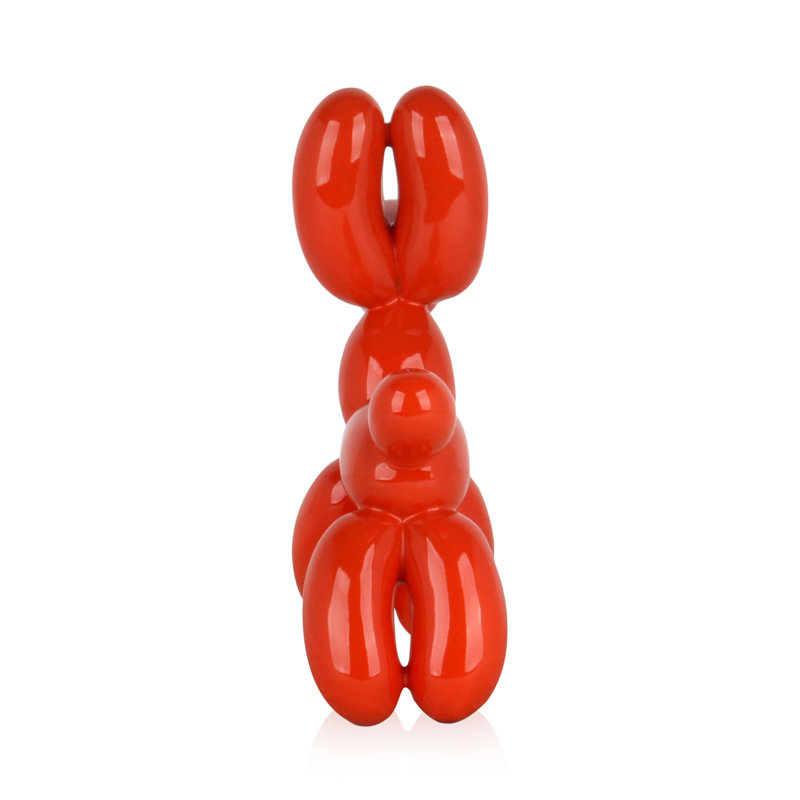 Aagje Animals Figurines & Sculptures, 27cm H x 26cm W x 9.5cm D, Orange