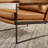 Mirsade 27.09'' W Leather Upholstered Accent Armchair-866108817