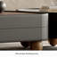 Ensemble de tables basses gigognes noyer